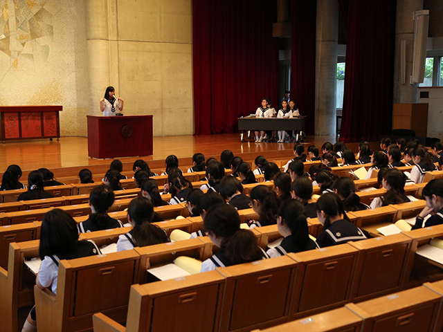 校内英語弁論大会