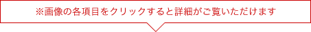 ※画像の各項目をクリックすると詳細がご覧いただけます